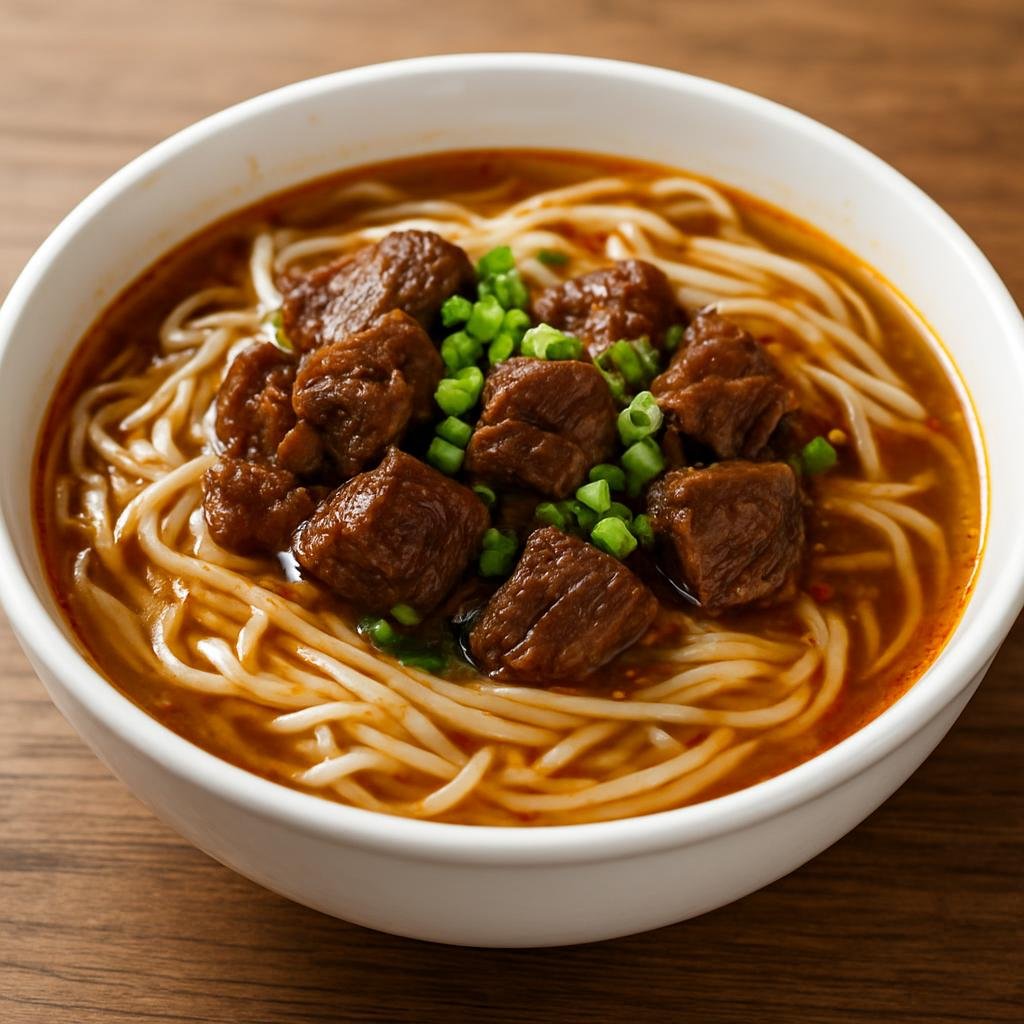 Entree: China – Guizhou – 花溪牛肉粉 ➤ Huāxī niúròu fěn (Huaxi-style braised beef served over rice noodles in a clear spiced beef broth) recipe