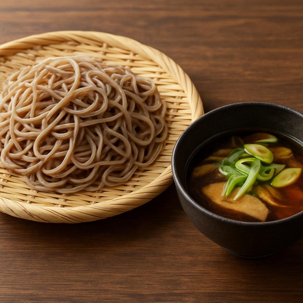 Entree: Japan – Shikoku – 四国そば ➤ Shikoku soba (Buckwheat noodles from Shikoku served with a dashi-based dipping sauce or hot broth) recipe
