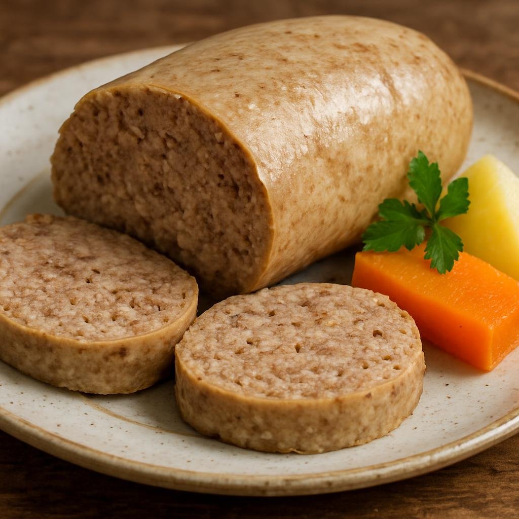 Entree: Russia – Russian Jewish Cuisine – קישקע ➤ Kishke (Ashkenazi stuffed casing or loaf of spiced meat fat and matzo meal cooked with meat) recipe