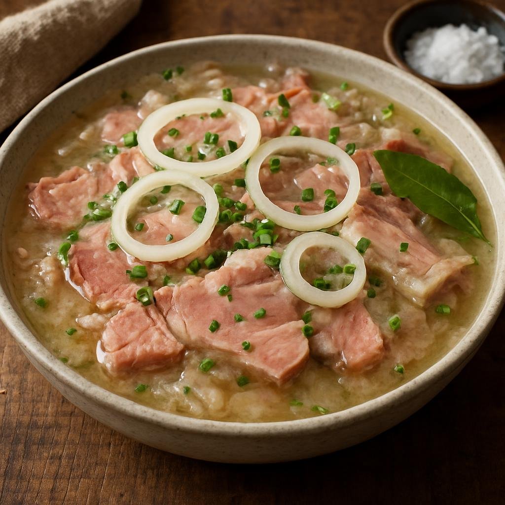 Entree: Germany – Schleswig-Holstein – Schleswig-Holsteinischer Sauerfleisch (Northern German jellied sour meat in a vinegary aspic) recipe