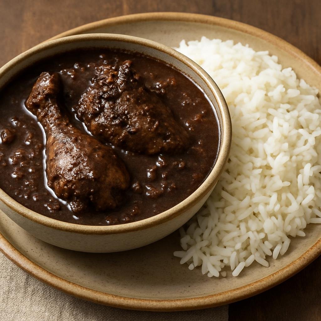 Entree: Brazil – Pernambuco – Galinha à Cabidela (Chicken cooked in its own blood with vinegar, traditionally served with rice) recipe
