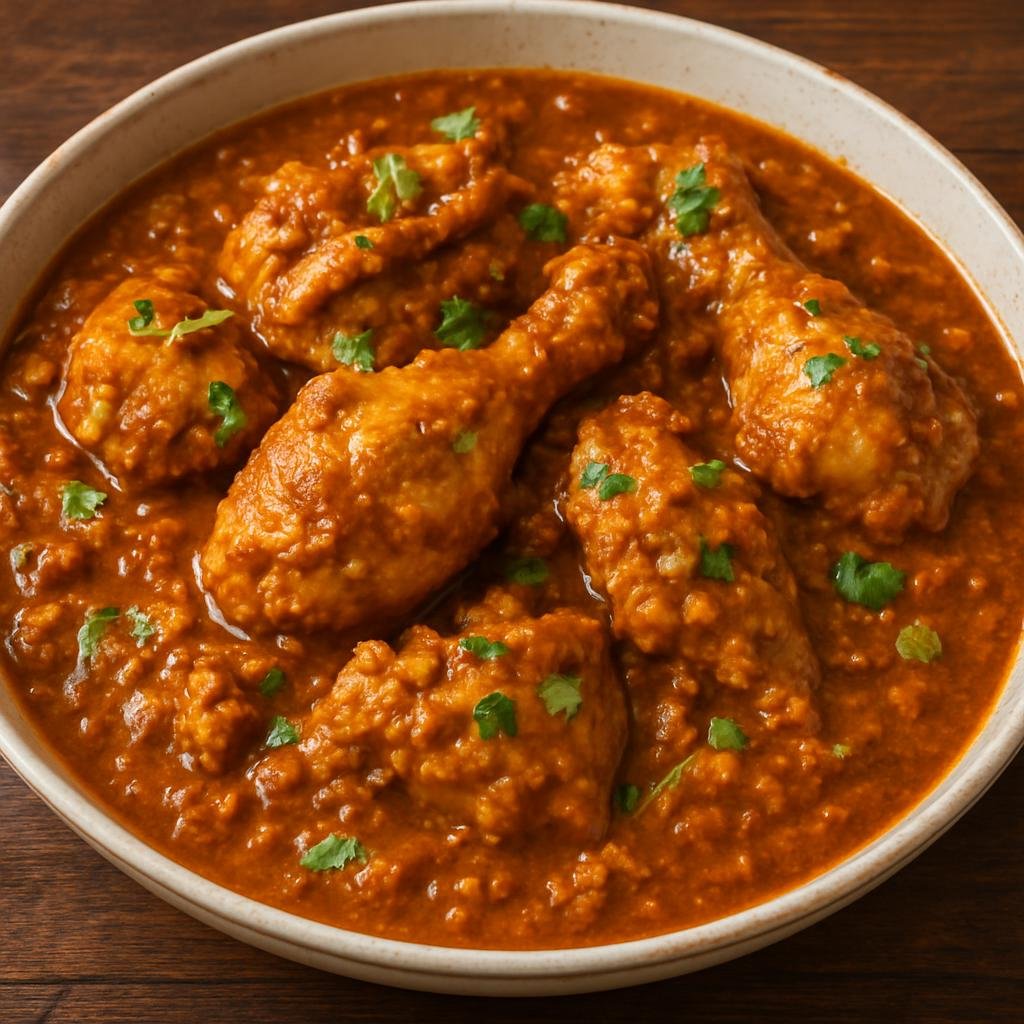 Entree: China – Macau – 非洲雞 ➤ Fēizhōu jī (Macanese braised chicken in a rich, spiced peanut and coconut curry-style sauce) recipe