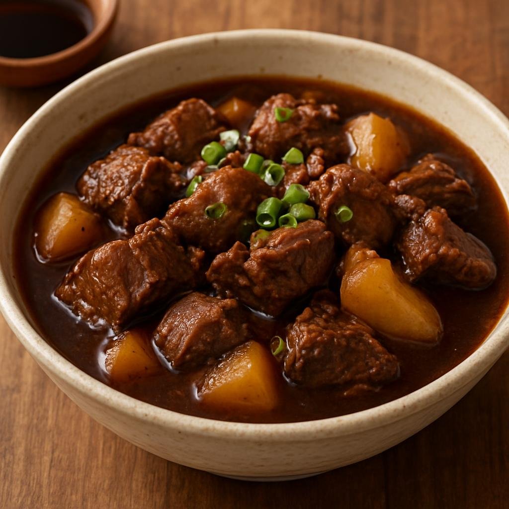 Entree: China – Shanxi – 山西老陈醋炖羊肉 ➤ Shānxī lǎo chéncù dùn yángròu (Slow-braised lamb stew flavored with aged Shanxi vinegar) recipe
