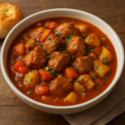 Entree: Argentina – Guiso Criollo de Cerdo (Argentine-style creole pork stew) recipe