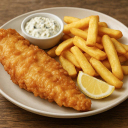 Entree: United Kingdom – England – Fish and Chips (Classic English) recipe