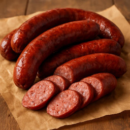 Entree: United States – Texas – Texas Hot Links (Smoked Sausage) recipe