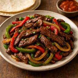 Entree: United States – Texas – Beef Fajitas recipe