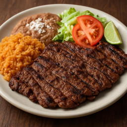Entree: Mexico / United States – Northern Mexico / Texas border – Carne Asada (Grilled marinated beef) recipe