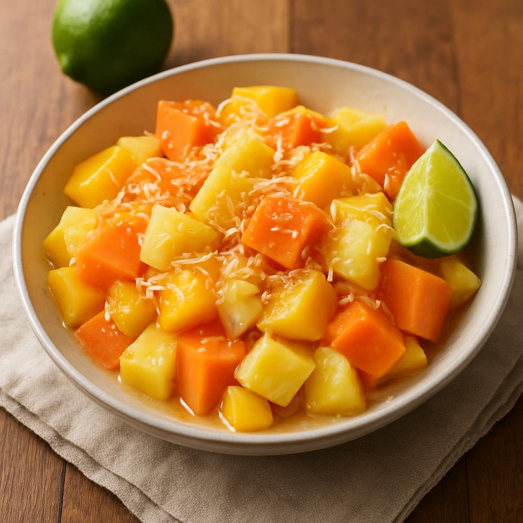 Salad: United States – American Samoa – Samoan Fruit Salad recipe