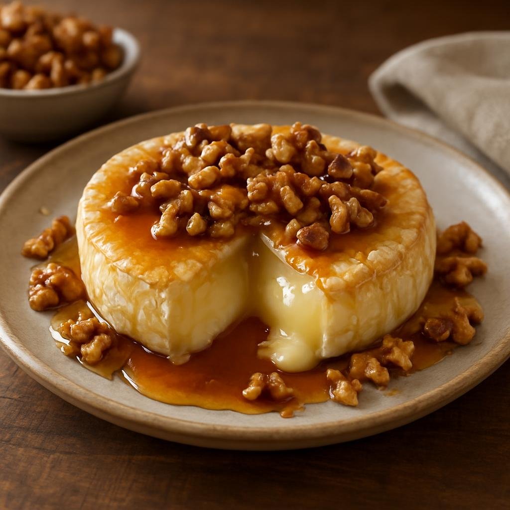 Appetizer: United States – New Hampshire – New Hampshire Maple Baked Brie recipe