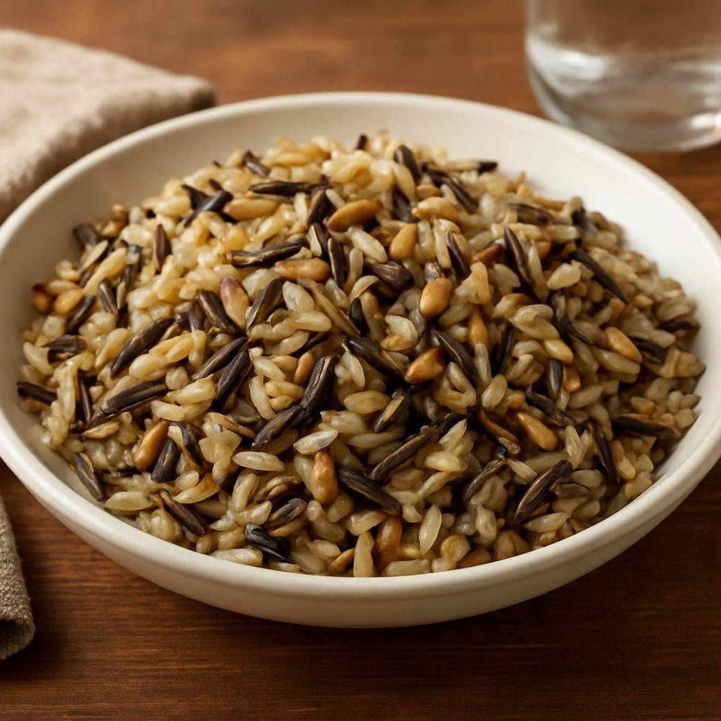 Side Dish: United States – North Dakota — Great Plains United States – Wild Rice Pilaf recipe