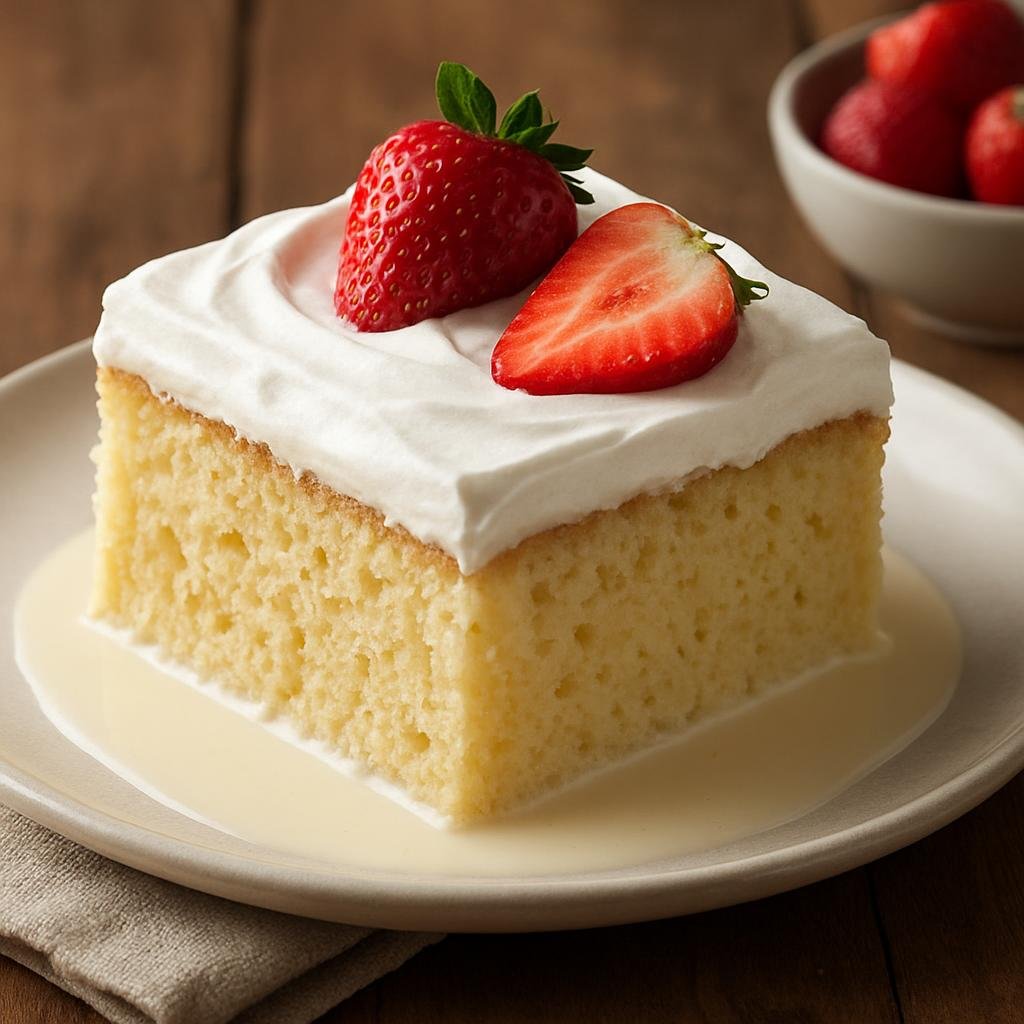 Dessert: Mexico – Mexico State – Pastel de Tres Leches (Three-Milk Cake) recipe