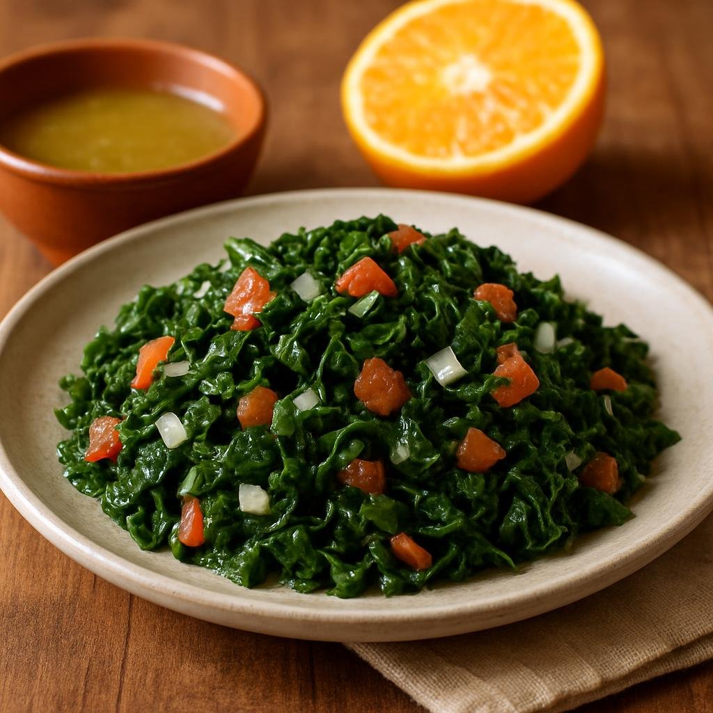 Salad: Mexico – Yucatan Peninsula, Mexico – Ensalada de Chaya recipe