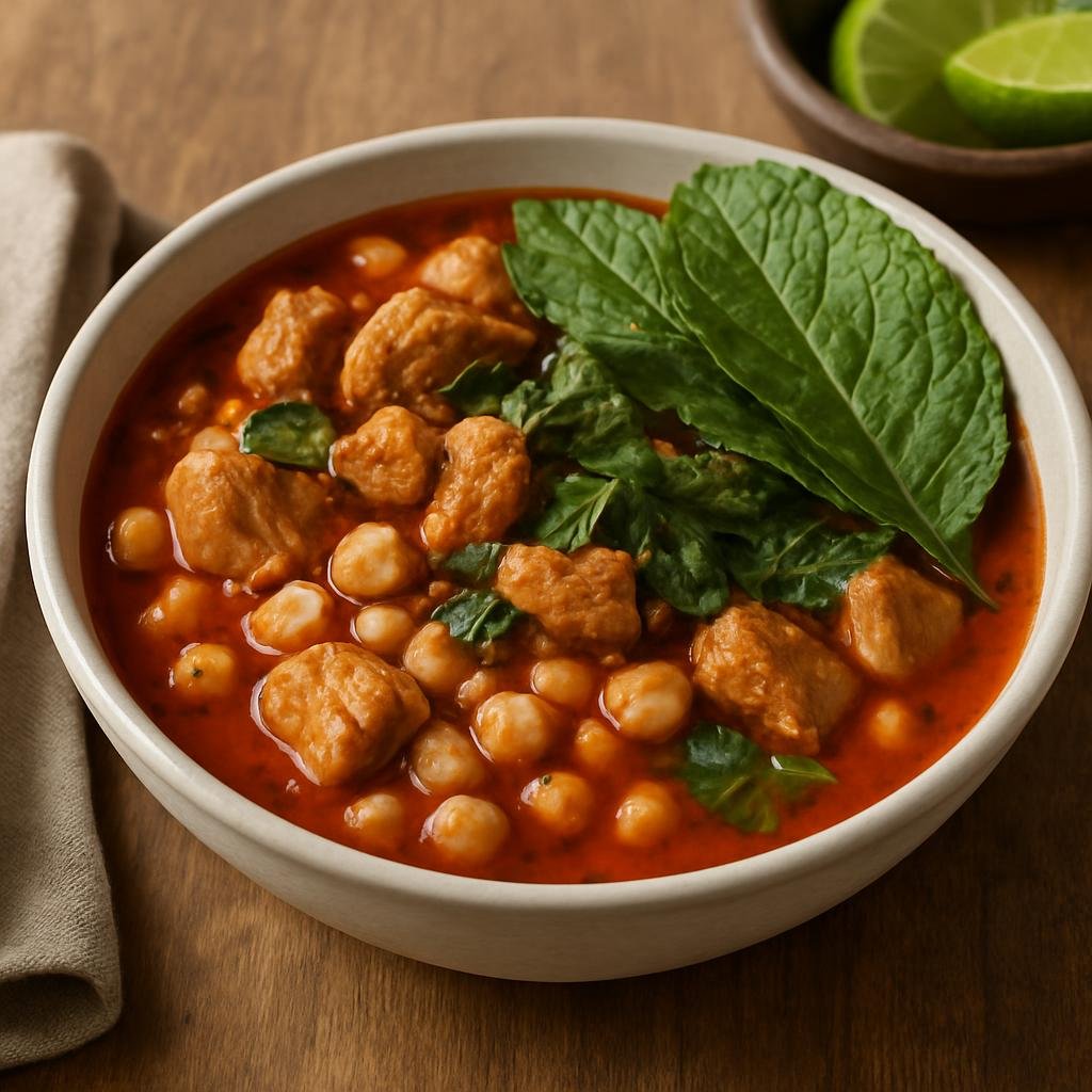 Entree: Mexico – Colima / Western Mexico – Pozole Colimense recipe