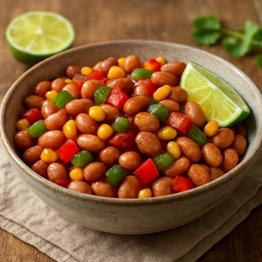 Salad: Mexico – Northern Mexico (Coahuila) – Ensalada de Frijoles Coahuilense (Coahuila Bean Salad) recipe