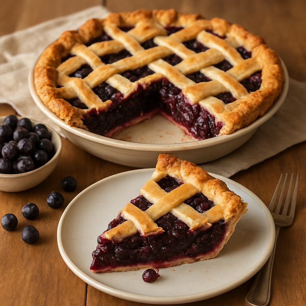 Dessert: Canada – Saskatchewan, Canadian Prairies – Saskatoon Berry Pie recipe