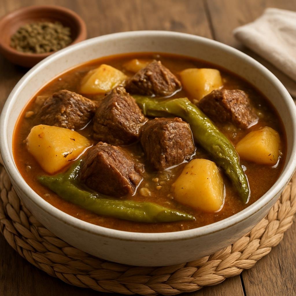 Entree: Mexico – Durango (Northern Mexico) – Caldillo Durangueño recipe