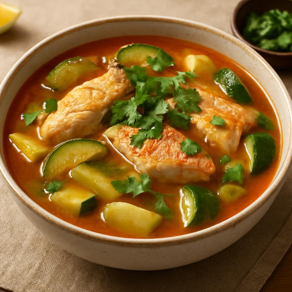 Entree: Mexico – Colima, Western Mexico – Caldo Michi (Fisherman's Fish Soup) recipe
