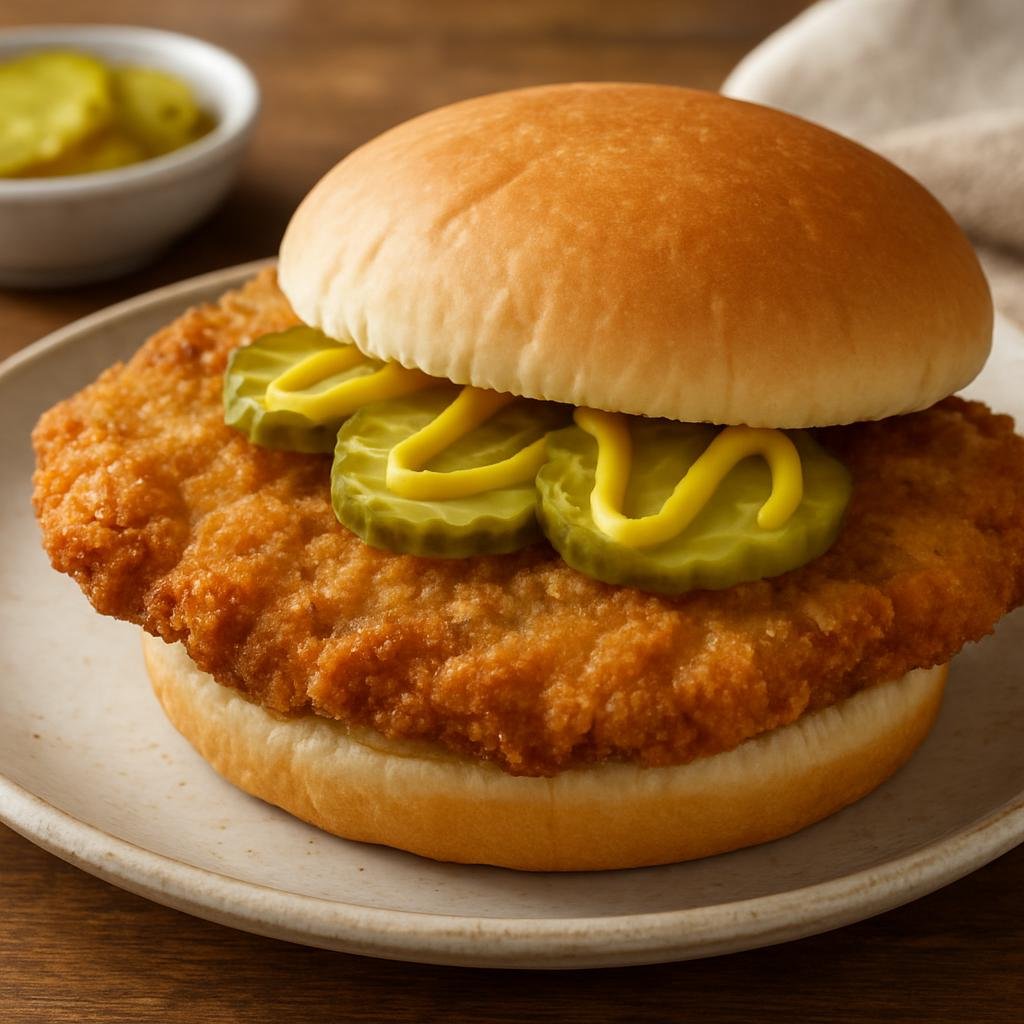 Entree: United States – Nebraska, Great Plains United States – Nebraska Pork Tenderloin Sandwich recipe