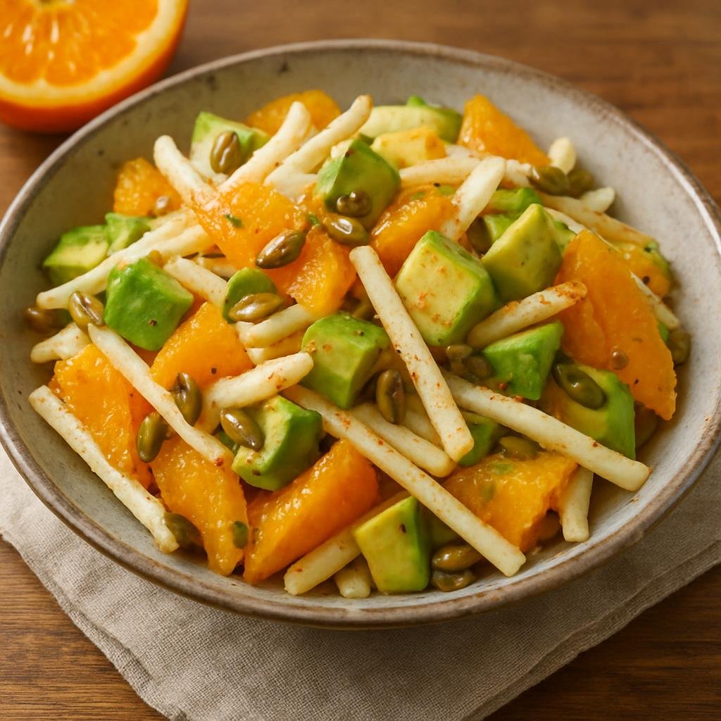 Salad: United States – Southwestern United States – Arizona Jicama and Orange Salad recipe