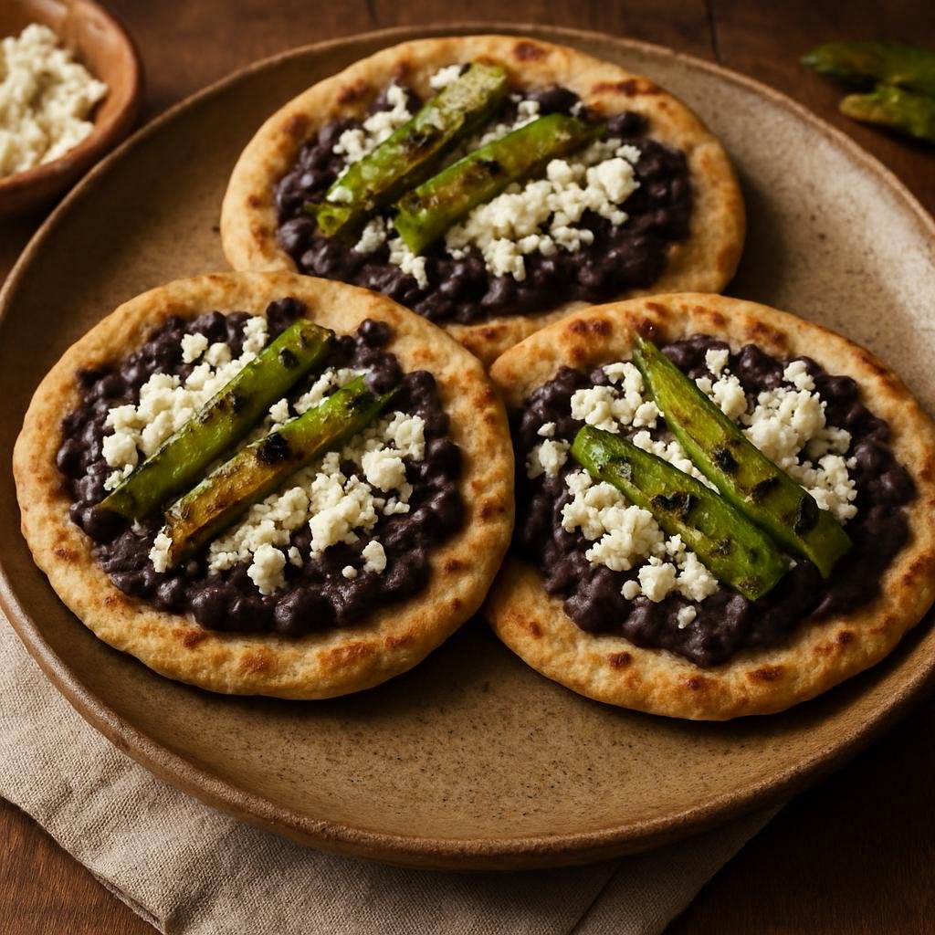 Entree: Mexico – Morelos – Tlayoyos recipe