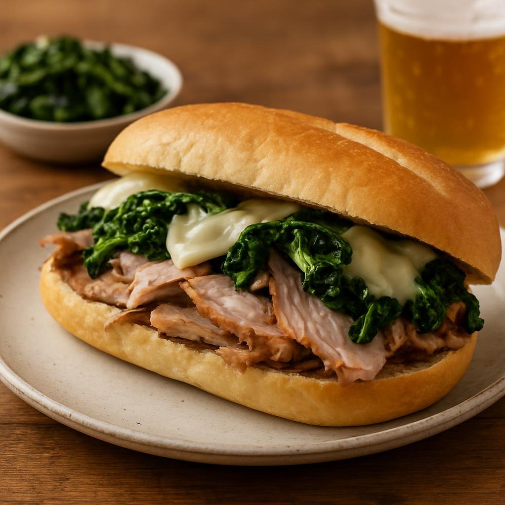 Entree: United States – Pennsylvania (Mid-Atlantic United States) – Roast Pork Sandwich recipe
