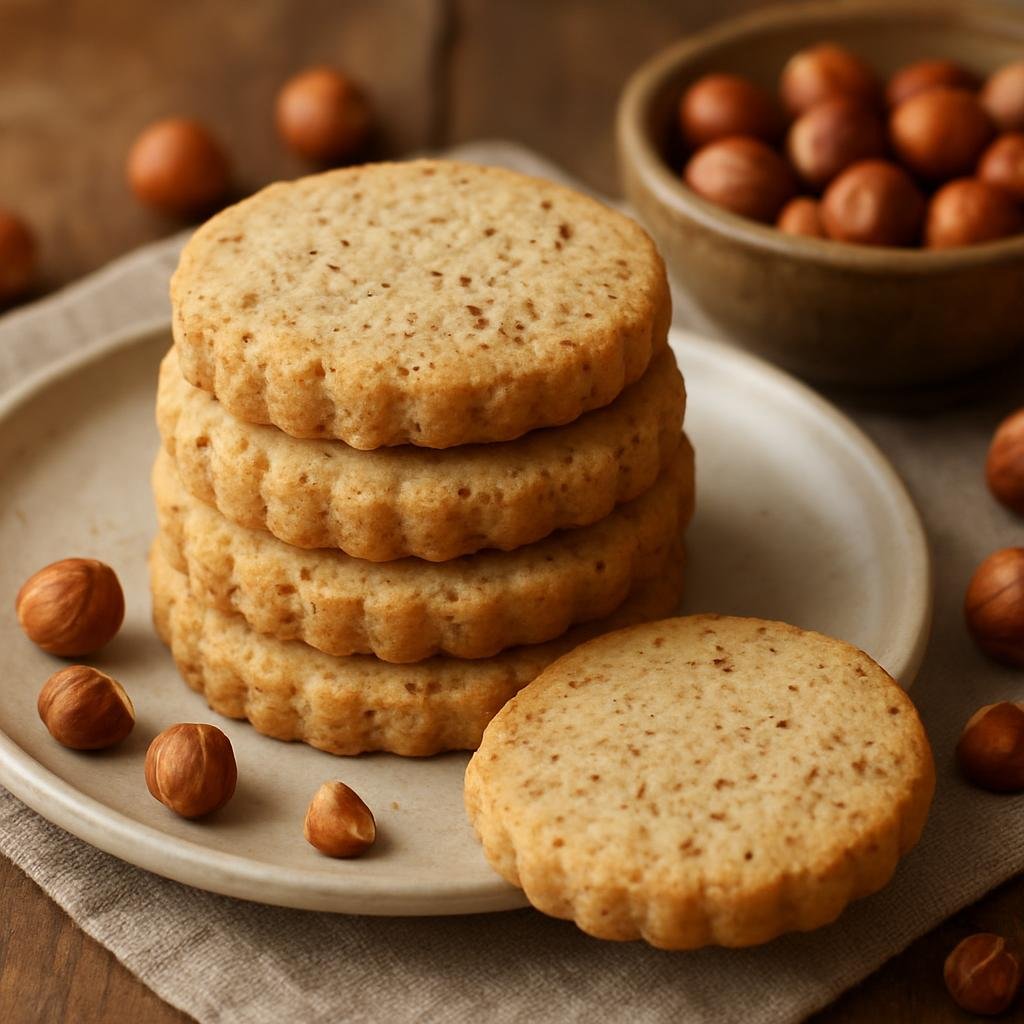 Dessert: United States – Oregon (Pacific Northwest) – Hazelnut Shortbread Cookies recipe