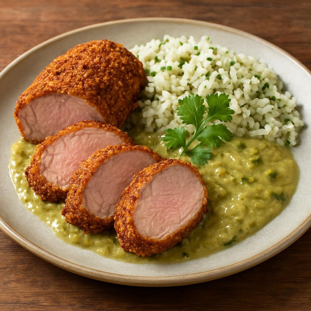 Entree: United States – New Mexico – Biscochito Pork Tenderloin recipe
