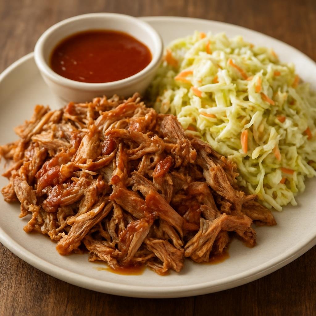 Entree: United States – North Carolina / Southern United States – North Carolina Pulled Pork BBQ recipe