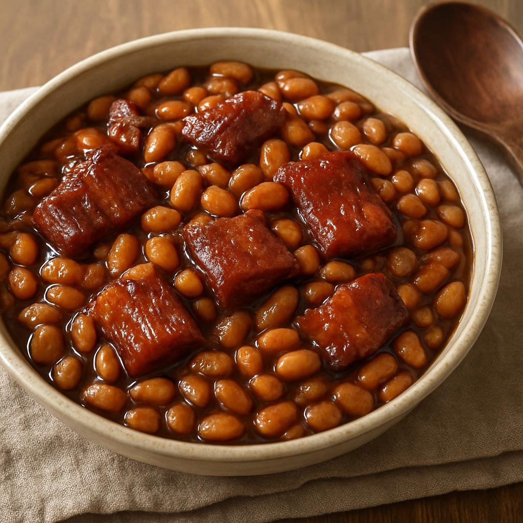 Entree: United States – Massachusetts, New England – Boston Baked Beans recipe