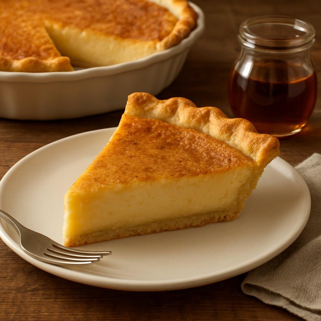 Dessert: United States – Vermont, New England – Vermont Maple Cream Pie recipe
