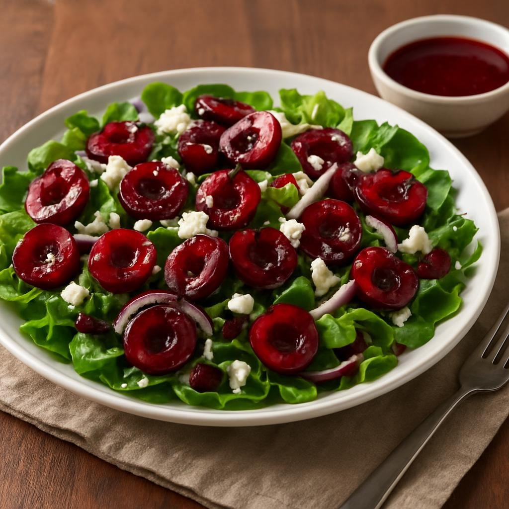Salad: United States – Great Lakes United States (Michigan) – Michigan Cherry Salad recipe