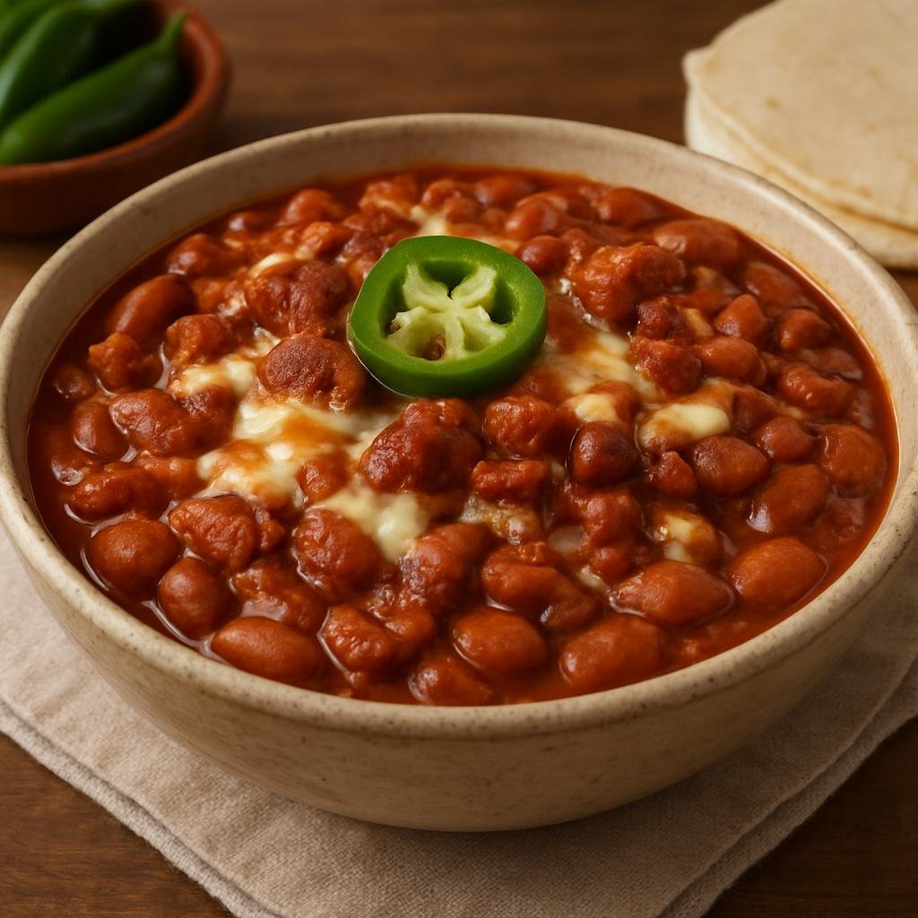 Side Dish: Mexico – Colima – Frijoles Puercos Colimenses (Colima-style Pig Beans) recipe