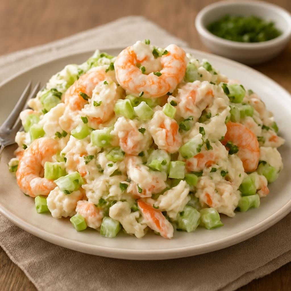 Salad: United States – New Hampshire, New England – New Hampshire Seafood Salad recipe