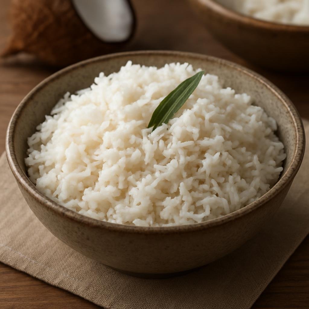 Side Dish: United States – American Samoa — Pacific Island United States Territories – Samoan Coconut Rice recipe