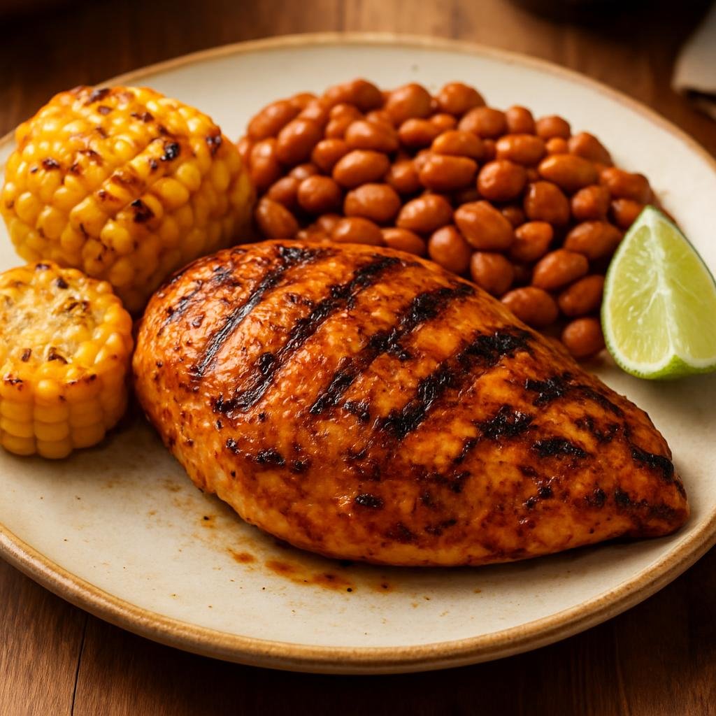 Entree: United States – Arizona / Southwestern United States – Mesquite-Grilled Chicken recipe