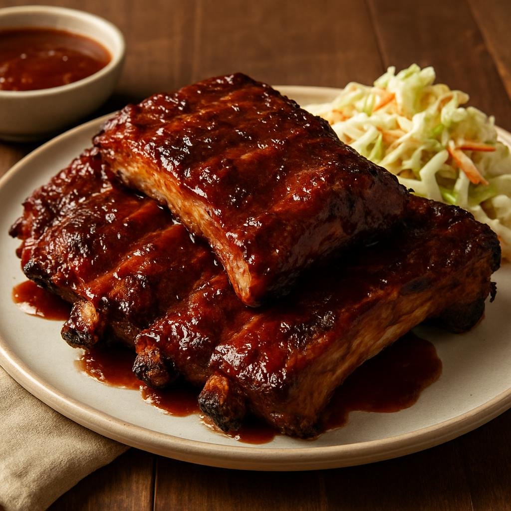 Entree: United States – Georgia – Georgia BBQ Ribs recipe