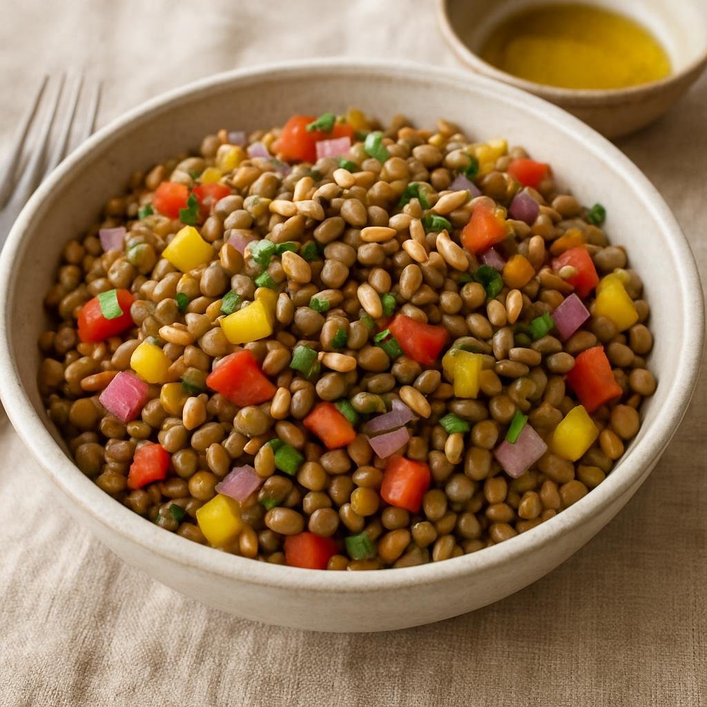 Salad: Canada – Saskatchewan, Canadian Prairies – Saskatchewan Lentil Salad recipe
