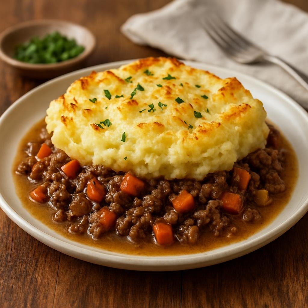 Entree: United States – New Hampshire, New England – Shepherd's Pie recipe