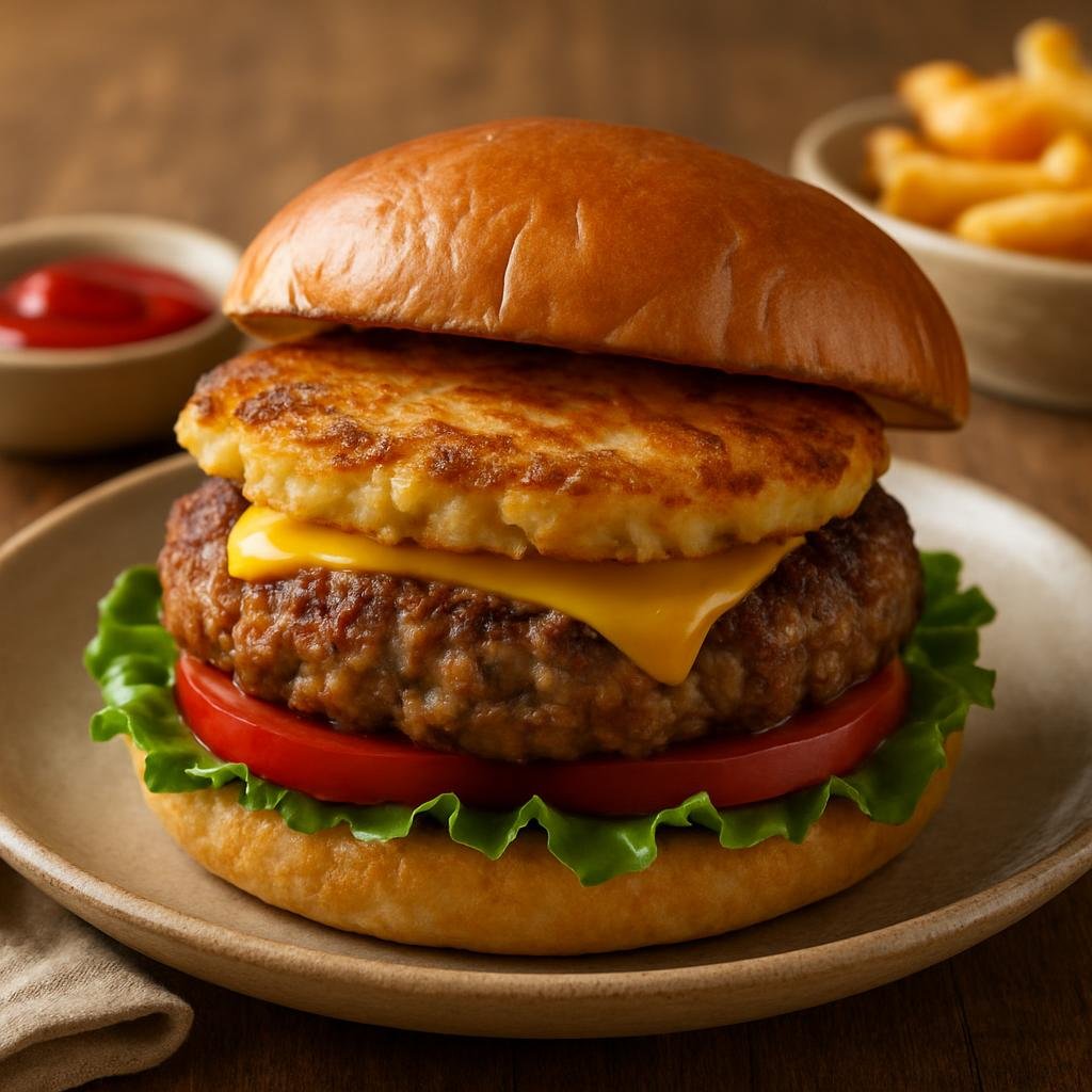Entree: United States – Pacific Northwest (Idaho) – Idaho Spud Burger recipe