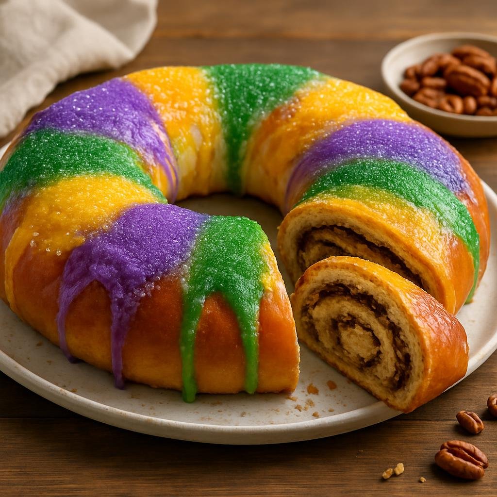 Dessert: United States – Cajun and Creole Louisiana – King Cake recipe