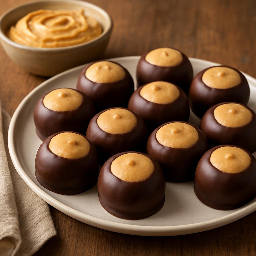 Dessert: United States – Ohio (Great Lakes United States) – Buckeye Candy recipe