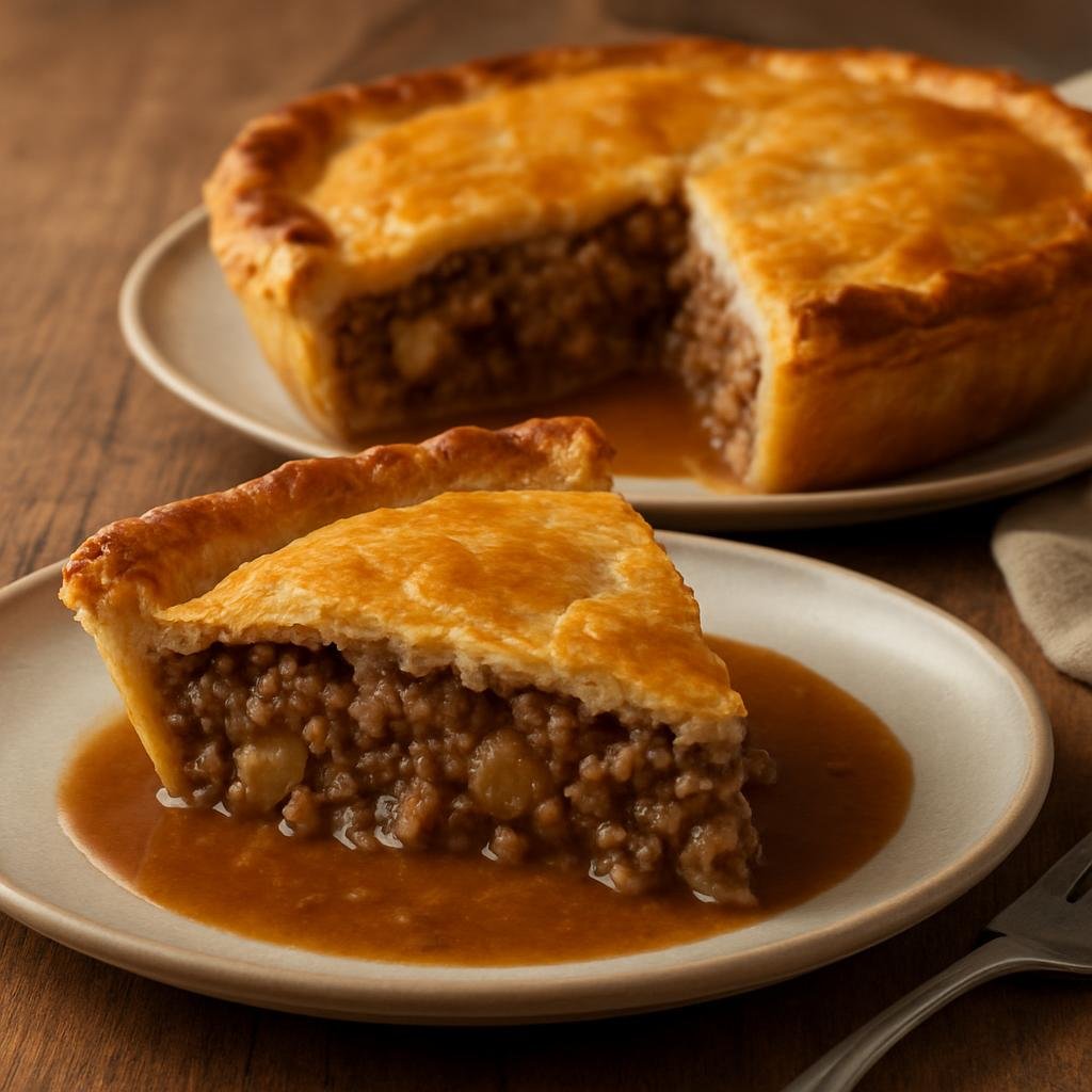 Entree: Canada – Quebec – Tourtière (Meat Pie) recipe