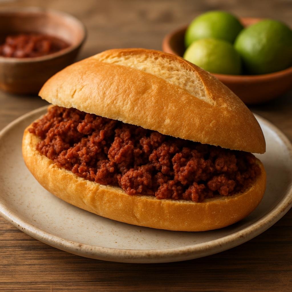 Entree: Mexico – Bajio Mexico, Queretaro – Tortas de Chorizo Queretano recipe