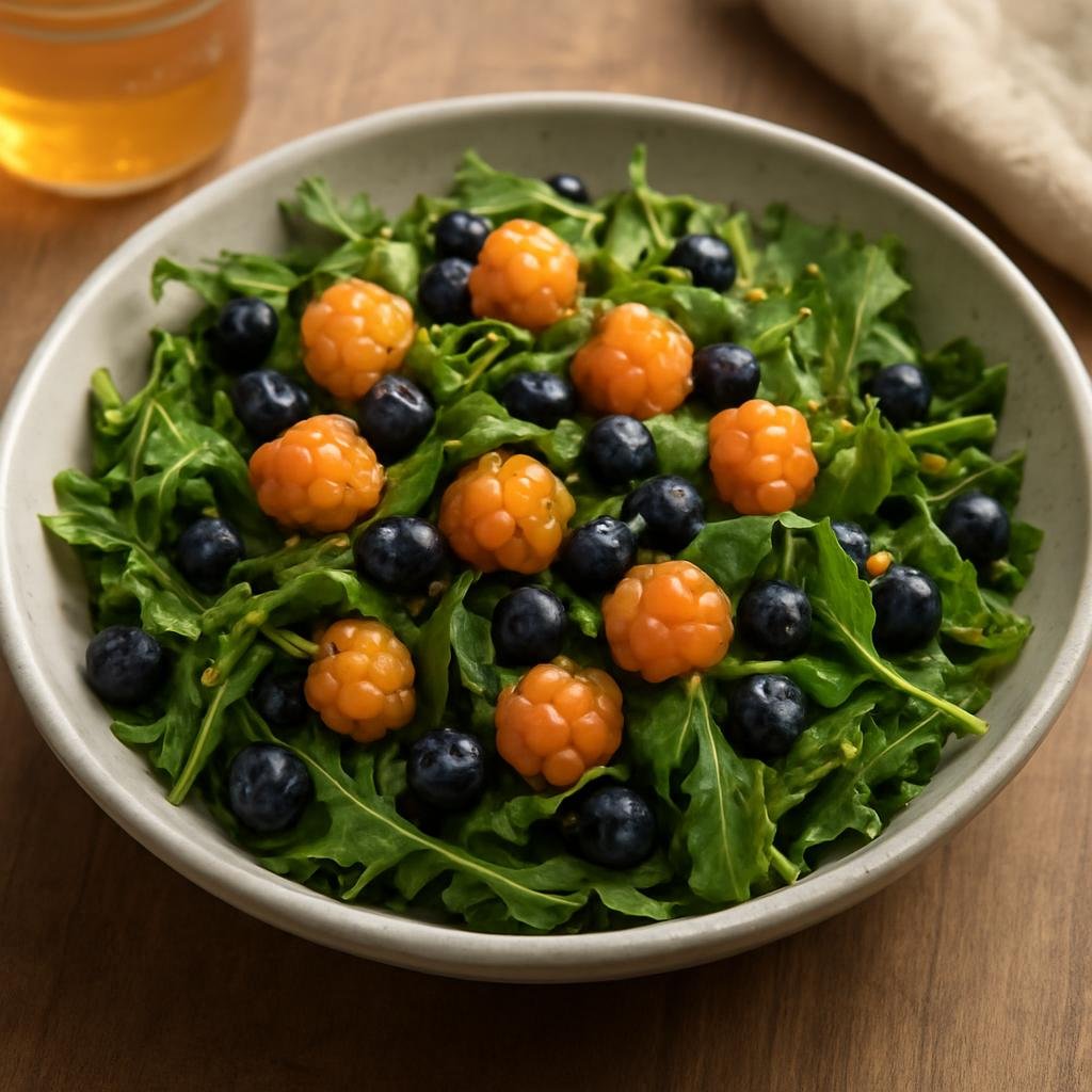 Salad: Canada – Northwest Territories – Northern Wild Berry Salad recipe