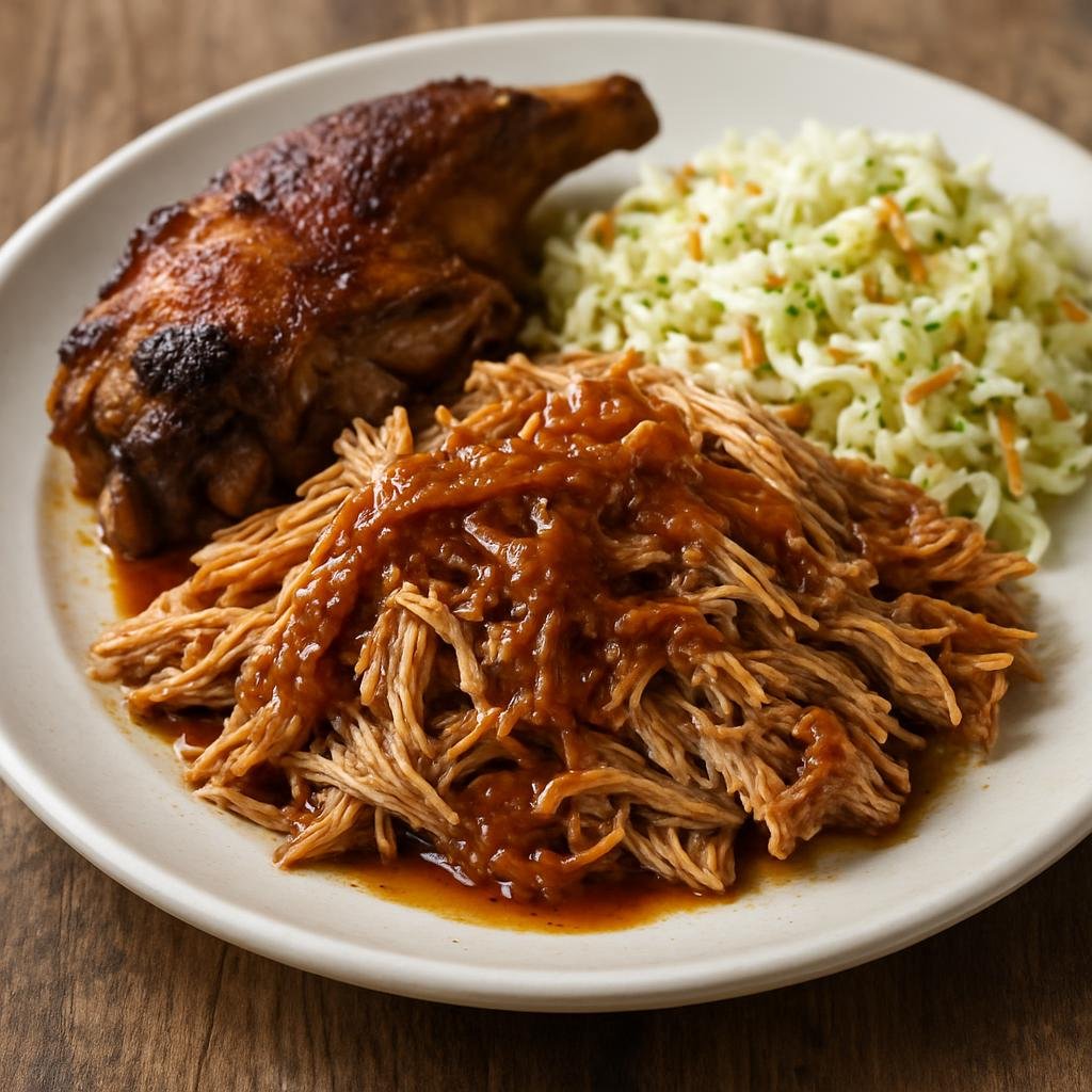 Entree: United States – Eastern North Carolina, Southern United States – Eastern North Carolina BBQ recipe