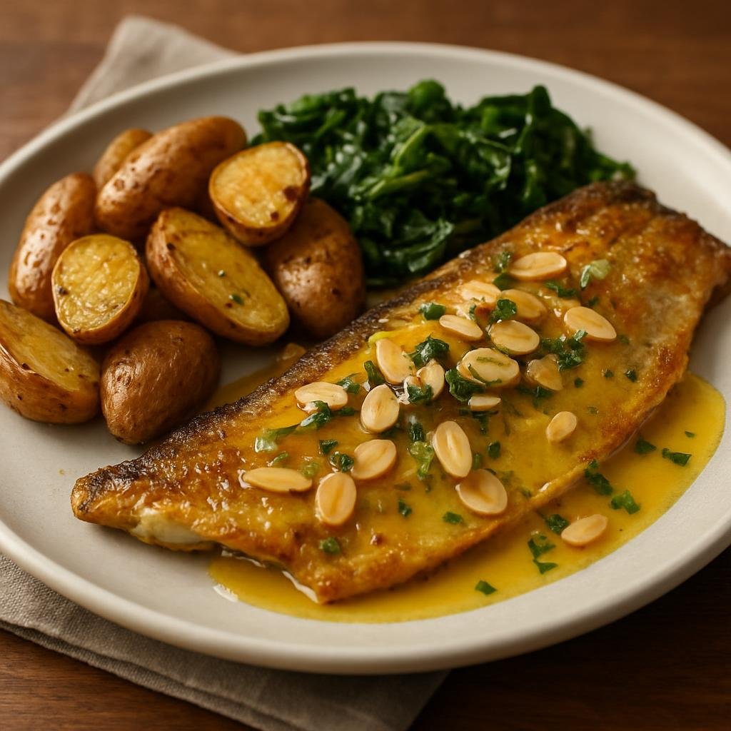 Entree: United States – Utah – Trout Almondine recipe