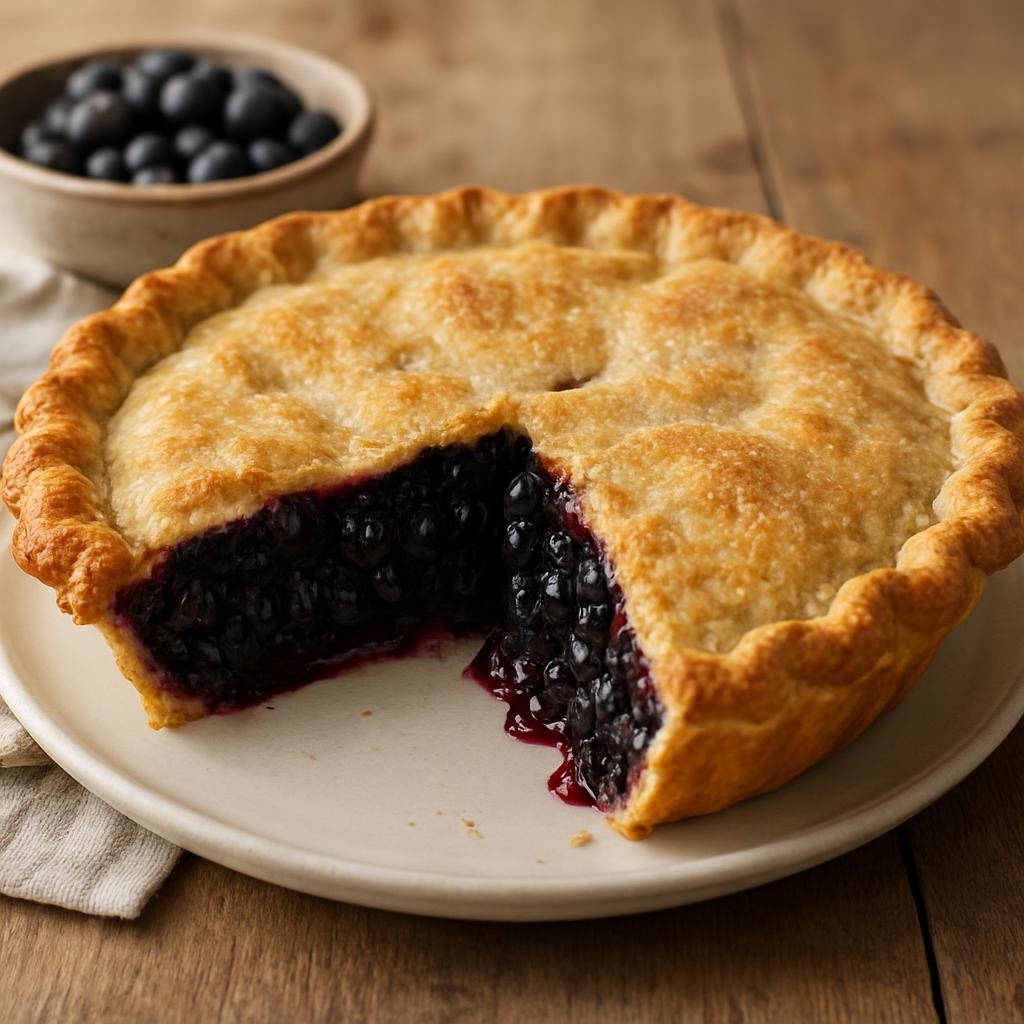 Dessert: United States – Maine, New England – Maine Blueberry Pie recipe