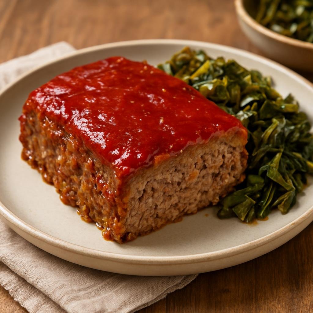 Entree: United States – Tennessee – Meatloaf with Tomato Glaze recipe