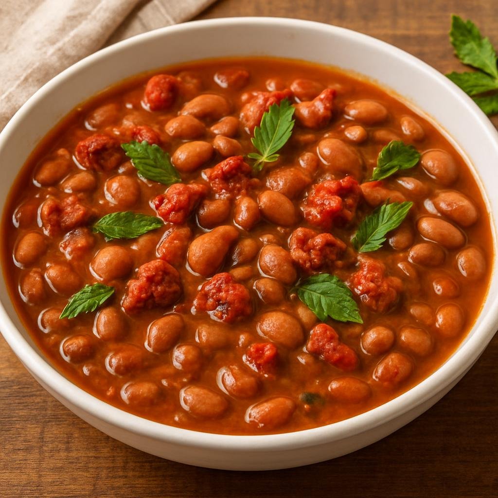 Side Dish: Mexico – Morelos, Central Mexico – Frijoles Charros Morelenses recipe